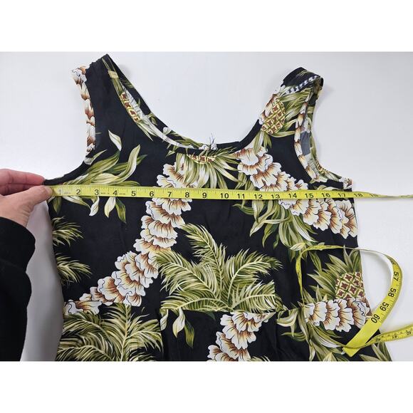 Hilo hattie size XS sleevless island vacation dress made in USA has pockets!! ^ - Picture 10 of 10